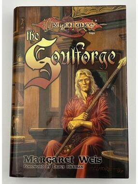 Dragonlance The Soulforge HC 1st Printing 1998 TSR Margaret Weis Elmore  BK8